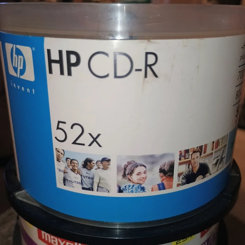 HP CD-R And DVDR Discs